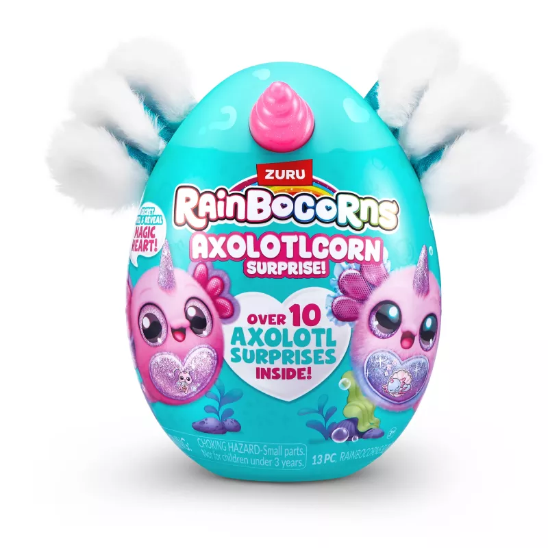 Rainbocorns Axolotlcorn Surprise, animal, 3 anos, multicolorido