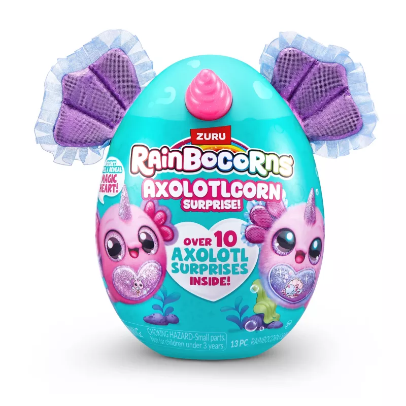 Rainbocorns Axolotlcorn Surprise, animal, 3 anos, multicolorido