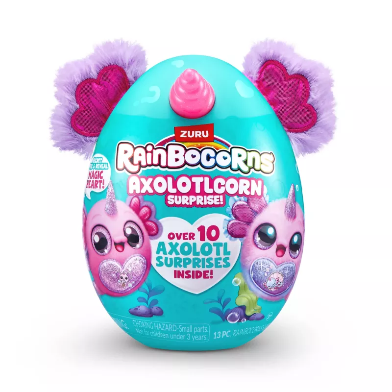 Rainbocorns Axolotlcorn Surprise, animal, 3 anos, multicolorido