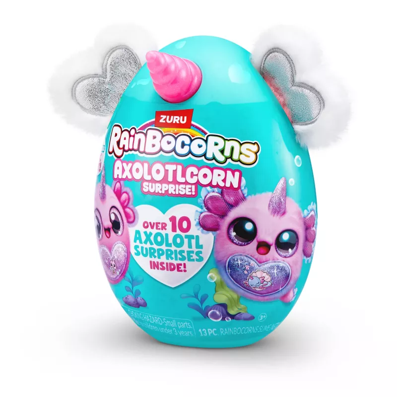 Rainbocorns Axolotlcorn Surprise, animal, 3 anos, multicolorido
