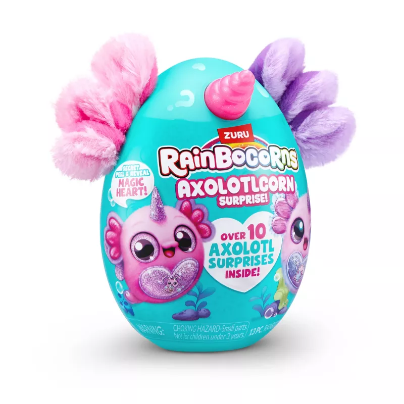 Rainbocorns Axolotlcorn Surprise, animal, 3 anos, multicolorido