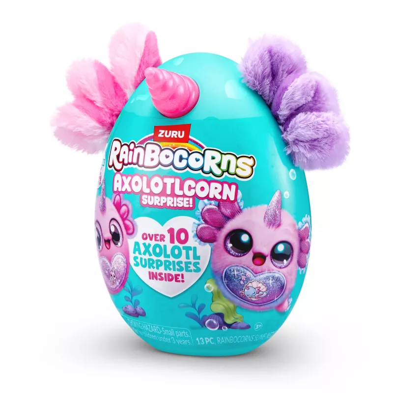 Rainbocorns Axolotlcorn Surprise, animal, 3 anos, multicolorido