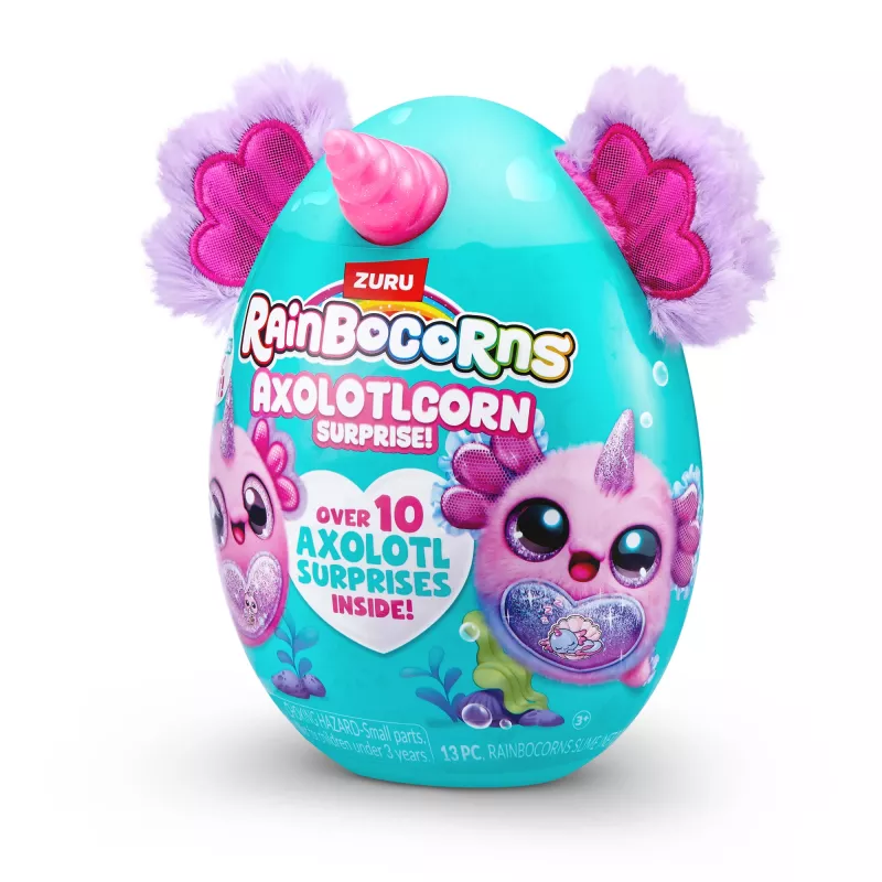 Rainbocorns Axolotlcorn Surprise, animal, 3 anos, multicolorido