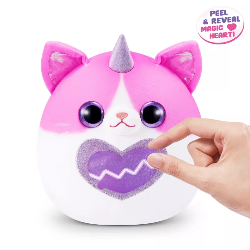 Peluche Zuru Rainbocorns Kitty Mania, multicolorido, a partir de 3 anos