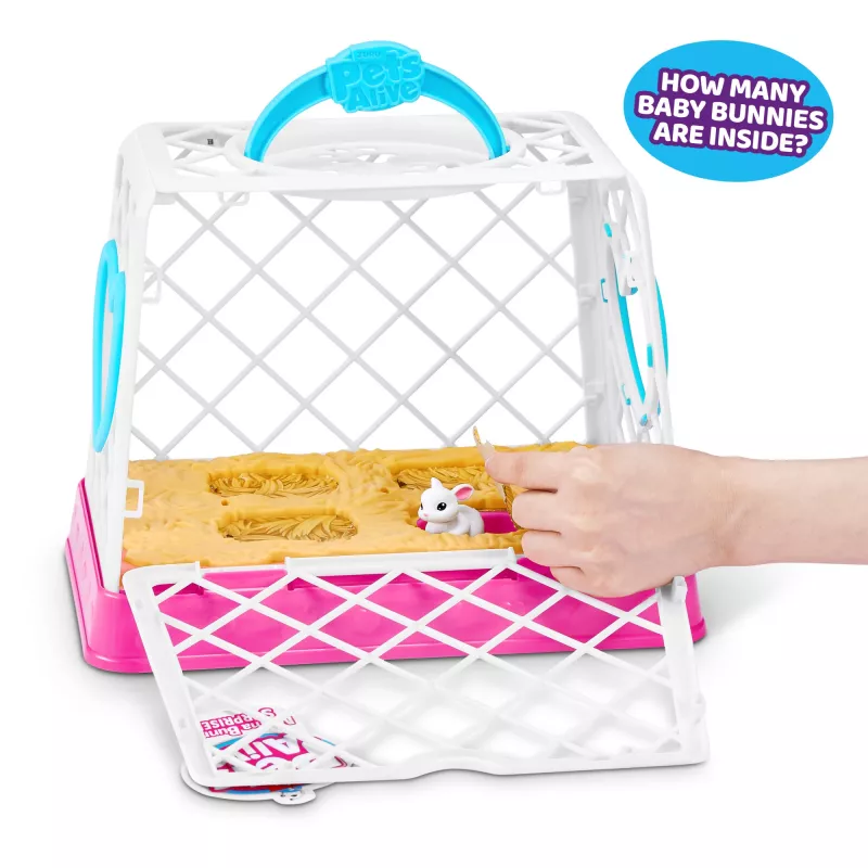 Peluche Zuru Mama Bunny & Baby Surprise, par de peluches interativo, sortido