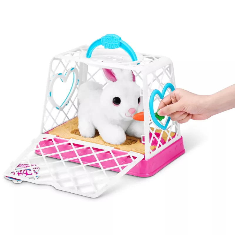 Peluche Zuru Mama Bunny & Baby Surprise, par de peluches interativo, sortido