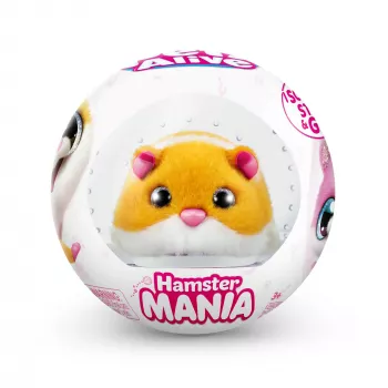 Hamster de brincar Zuru Pets Alive Hamster Mania — hamster interativo a pilhas, a partir de 3 anos, AAA