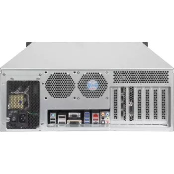 Caixa para rack SILVERSTONE SST-RM41-H08 8-Bay 1U chassis de servidor – caixa compacta para rack