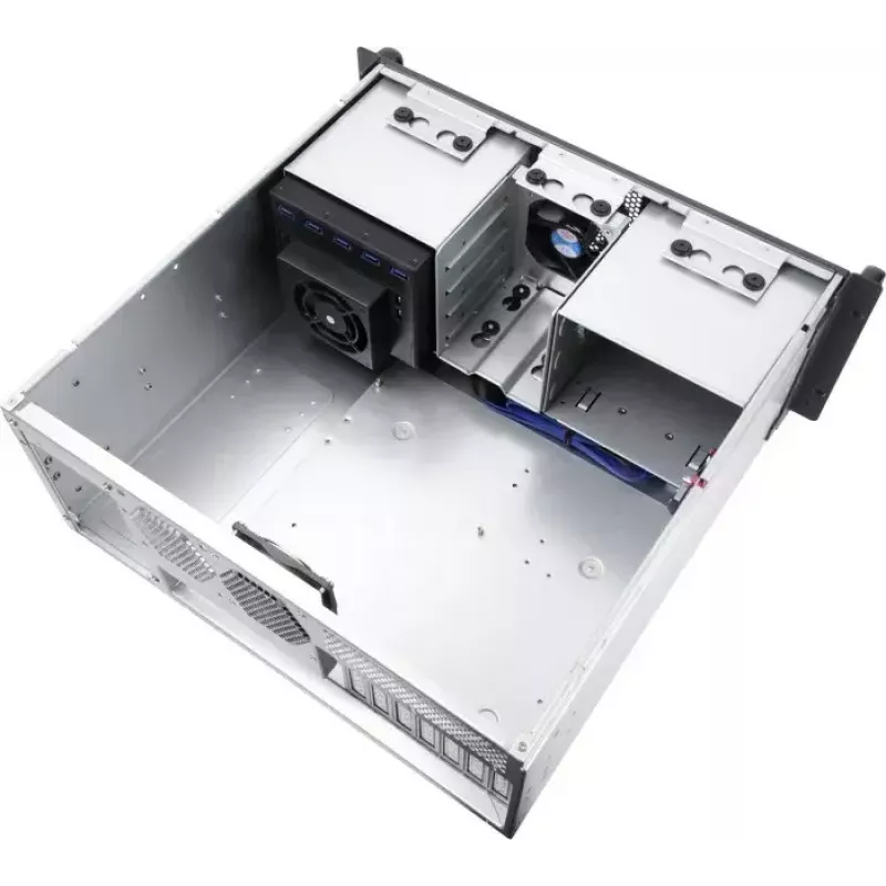 Caixa para rack SILVERSTONE SST-RM41-H08 8-Bay 1U chassis de servidor – caixa compacta para rack