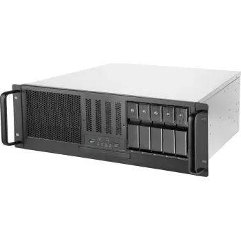 Caixa para rack SILVERSTONE SST-RM41-H08 8-Bay 1U chassis de servidor – caixa compacta para rack