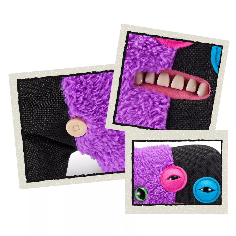 Peluche Zuru Fuggler Misfit Monsters 9 polegadas — figura de peluche sortida, unidade única