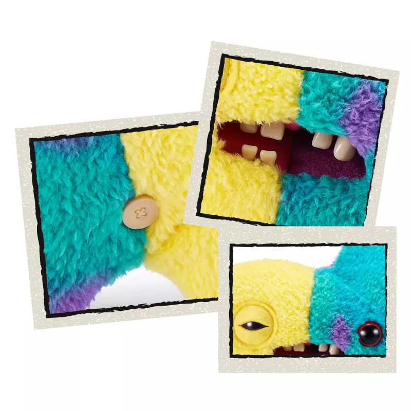 Peluche Zuru Fuggler Misfit Monsters 9 polegadas — figura de peluche sortida, unidade única