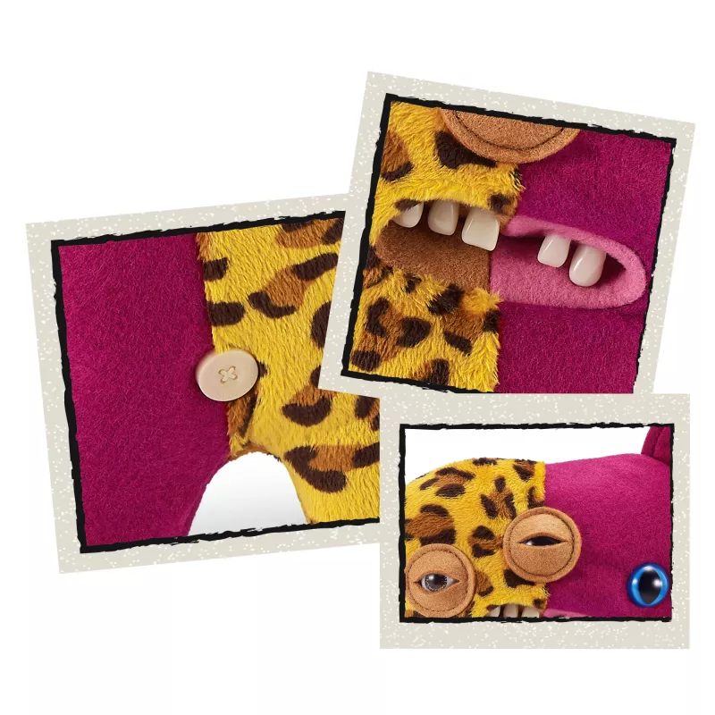 Peluche Zuru Fuggler Misfit Monsters 9 polegadas — figura de peluche sortida, unidade única