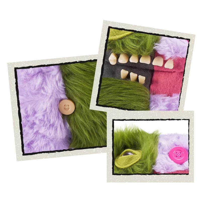 Peluche Zuru Fuggler Misfit Monsters 9 polegadas — figura de peluche sortida, unidade única