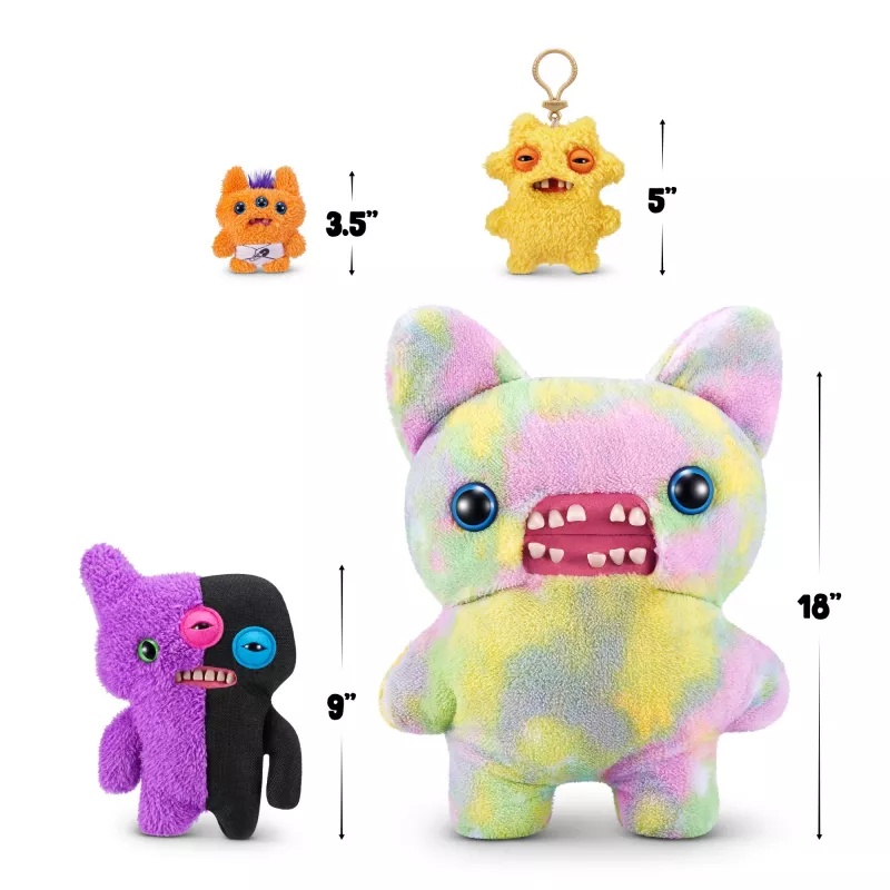 Peluche Zuru Fuggler Misfit Monsters 9 polegadas — figura de peluche sortida, unidade única