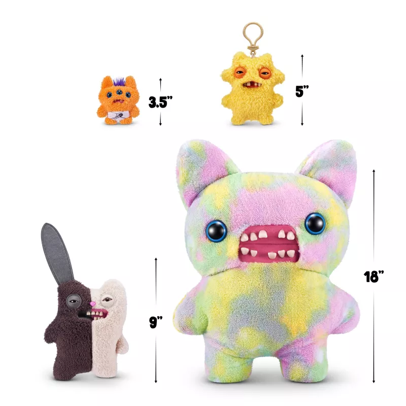 Peluche Zuru Fuggler Misfit Monsters 9 polegadas — figura de peluche sortida, unidade única