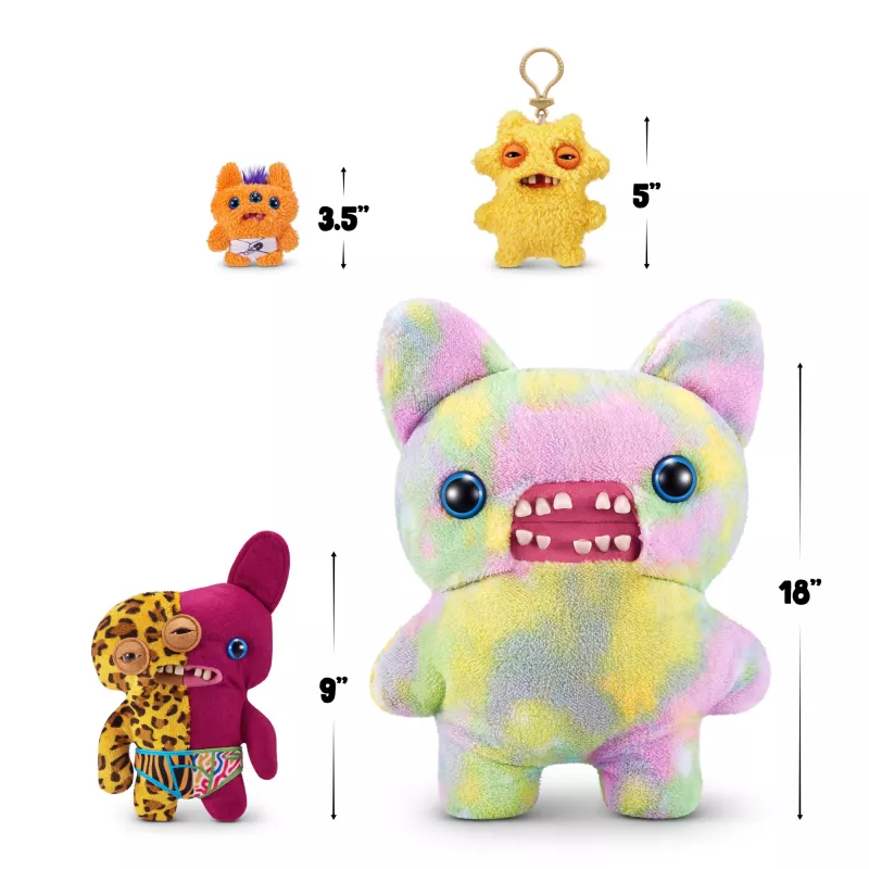 Peluche Zuru Fuggler Misfit Monsters 9 polegadas — figura de peluche sortida, unidade única
