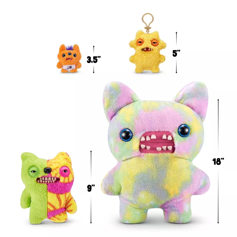 Peluche Zuru Fuggler Misfit Monsters 9 polegadas — figura de peluche sortida, unidade única