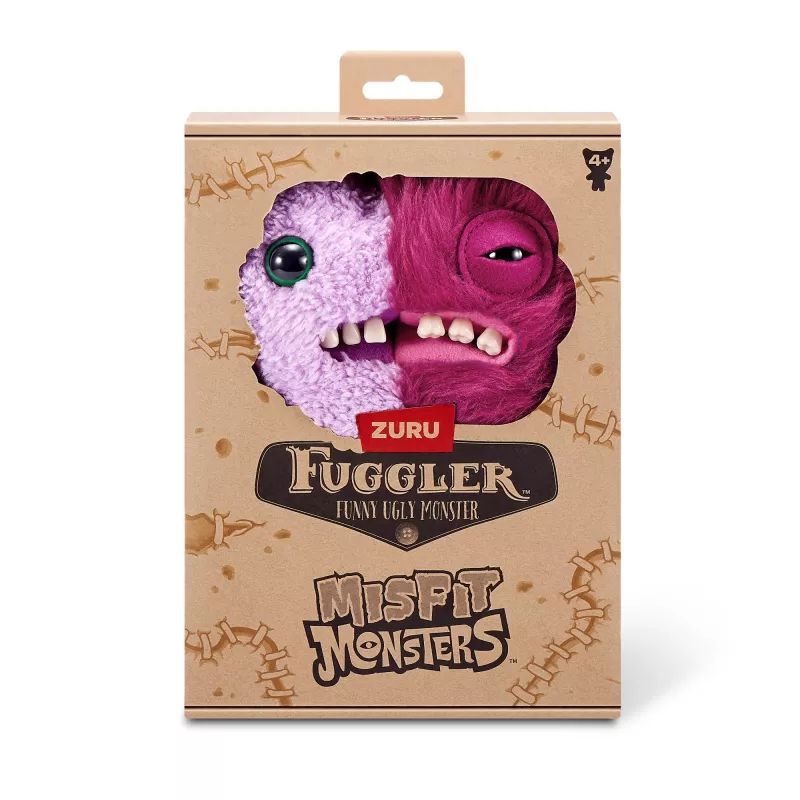 Peluche Zuru Fuggler Misfit Monsters 9 polegadas — figura de peluche sortida, unidade única