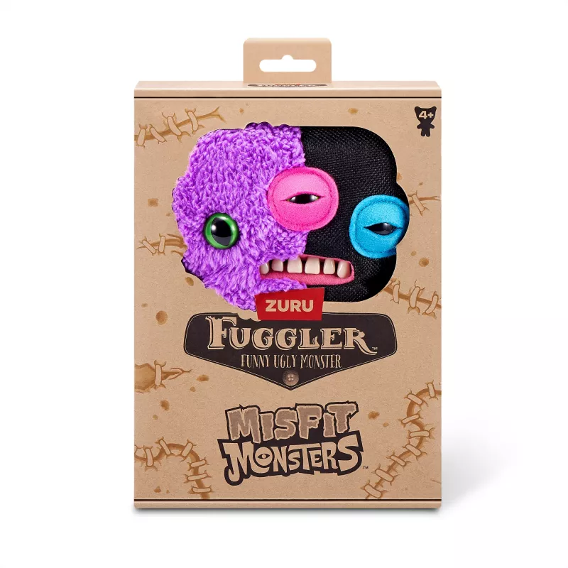 Peluche Zuru Fuggler Misfit Monsters 9 polegadas — figura de peluche sortida, unidade única