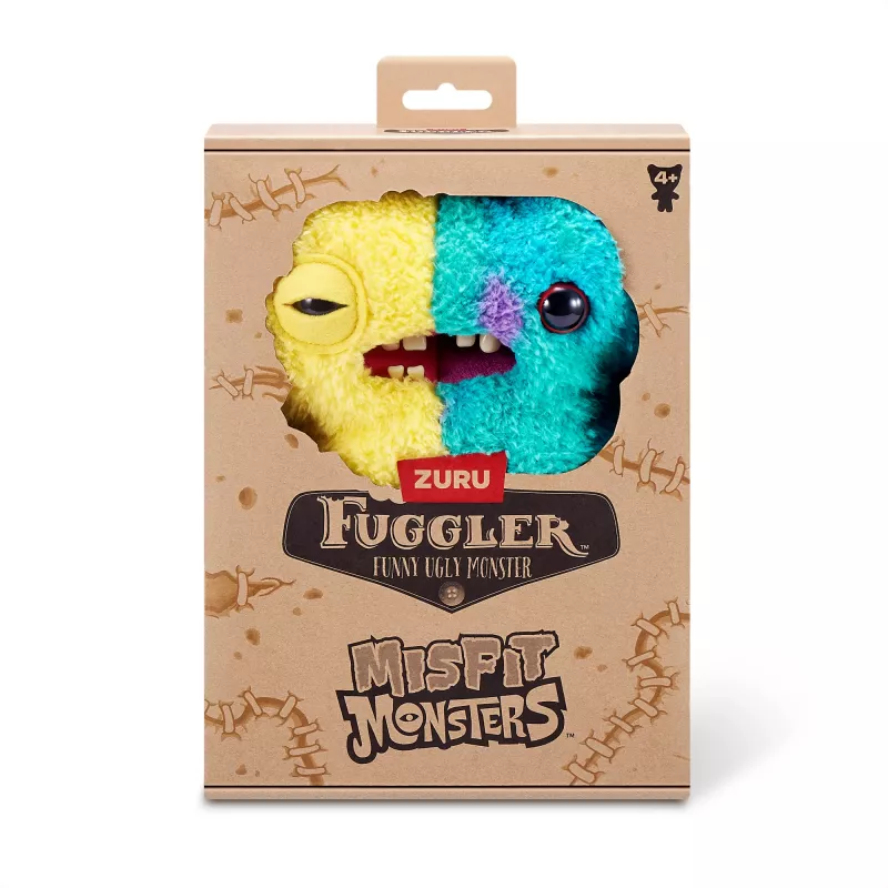 Peluche Zuru Fuggler Misfit Monsters 9 polegadas — figura de peluche sortida, unidade única