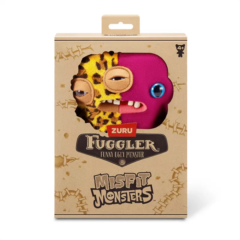 Peluche Zuru Fuggler Misfit Monsters 9 polegadas — figura de peluche sortida, unidade única