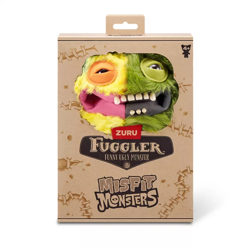 Peluche Zuru Fuggler Misfit Monsters 9 polegadas — figura de peluche sortida, unidade única