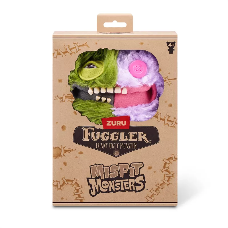 Peluche Zuru Fuggler Misfit Monsters 9 polegadas — figura de peluche sortida, unidade única