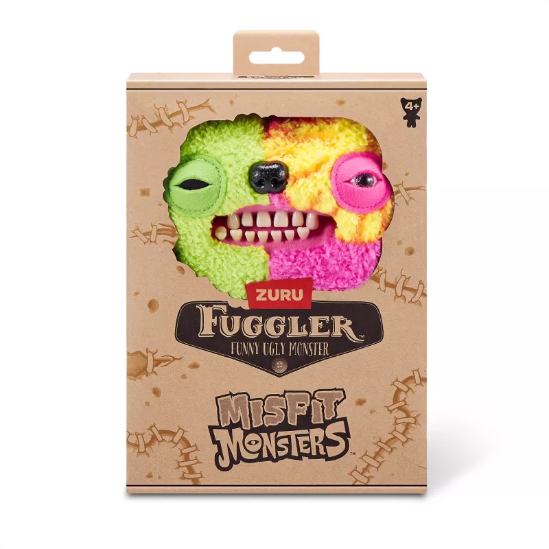 Peluche Zuru Fuggler Misfit Monsters 9 polegadas — figura de peluche sortida, unidade única