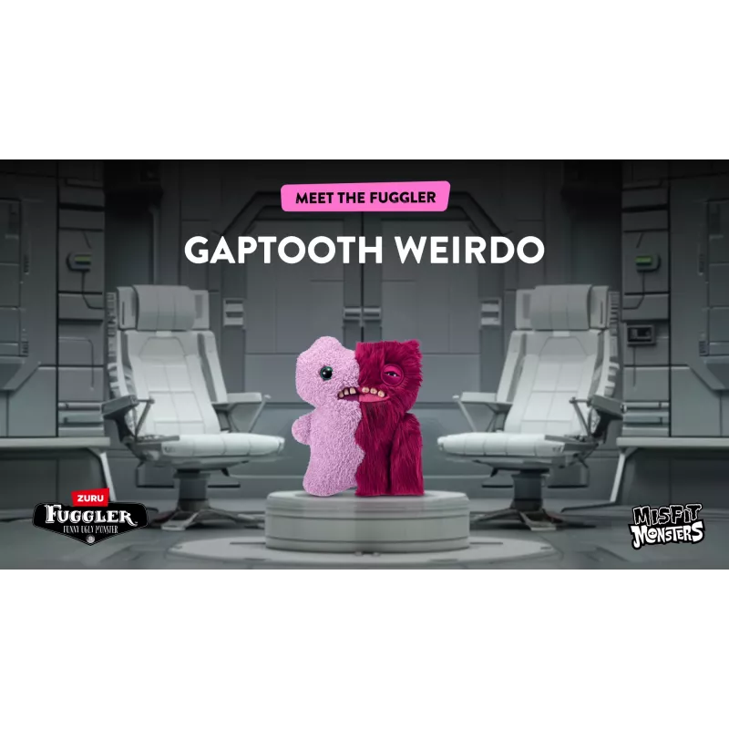 Peluche Zuru Fuggler Misfit Monsters 9 polegadas — figura de peluche sortida, unidade única