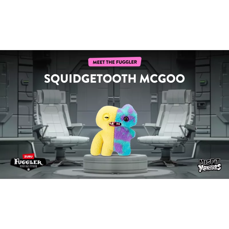 Peluche Zuru Fuggler Misfit Monsters 9 polegadas — figura de peluche sortida, unidade única