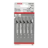 Bosch 2 608 630 031 lâmina de serra de vaivém/serra de recortar/serra sabre lâmina de serra de vaivém aço carbono (HCS) 5 unid.