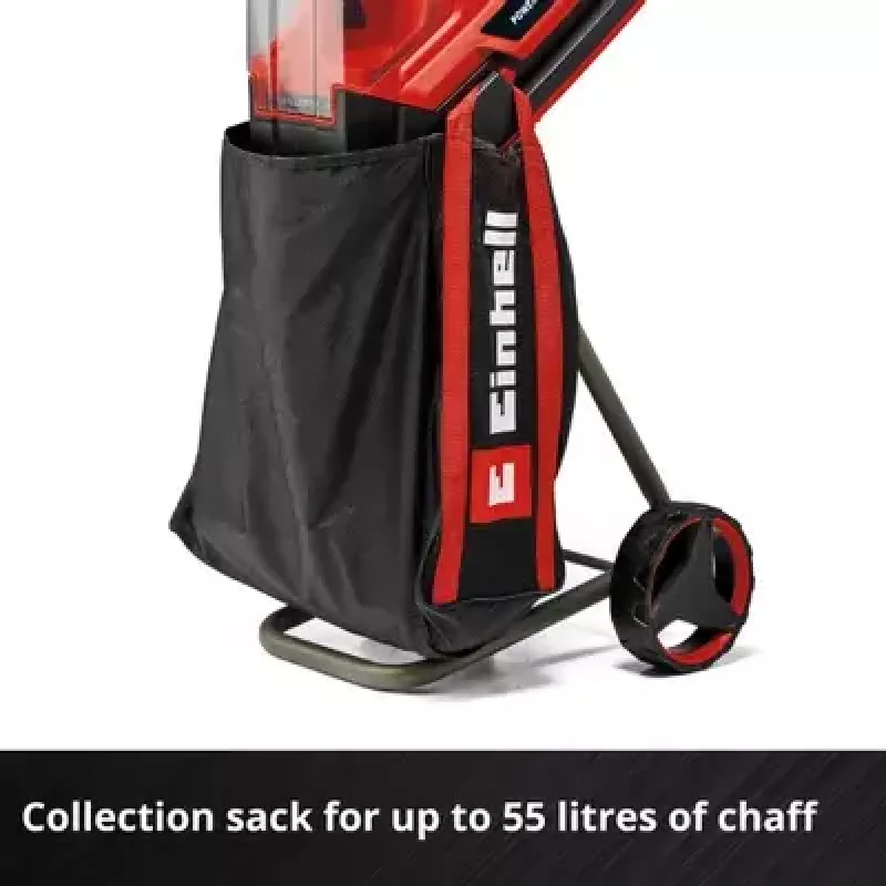 Einhell REDAXXO 36/25 triturador de jardim de facas a bateria, 36 V (2x18 V), ramo máx. 25 mm, solo sem bateria e carregador, vermelho/preto