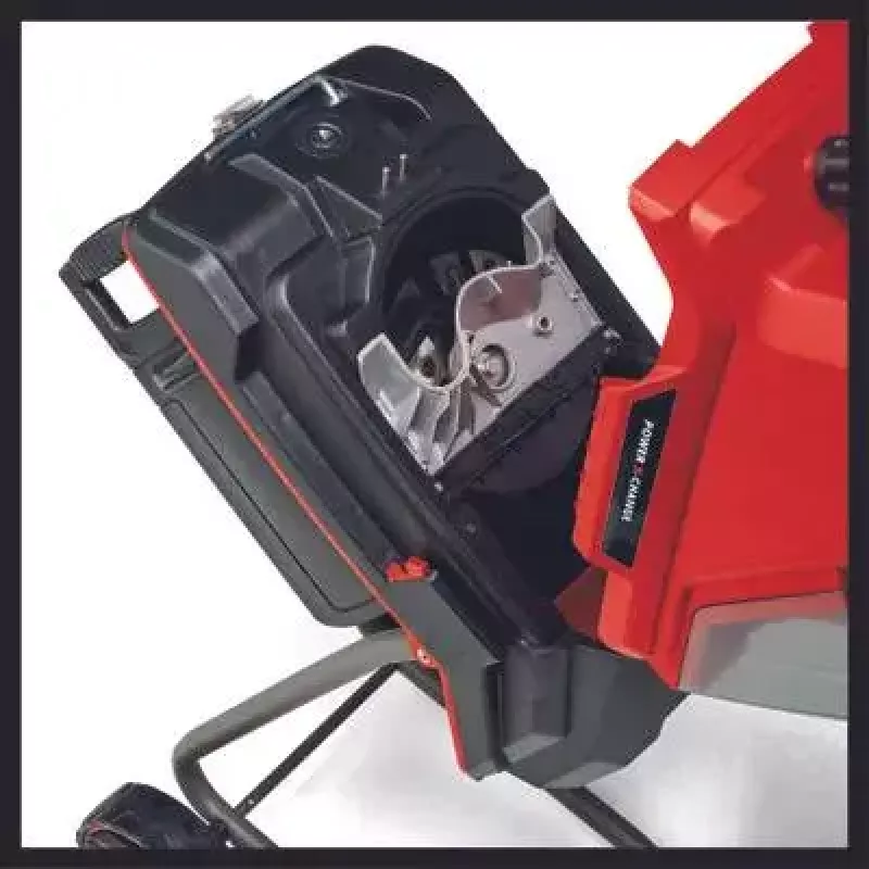 Einhell REDAXXO 36/25 triturador de jardim de facas a bateria, 36 V (2x18 V), ramo máx. 25 mm, solo sem bateria e carregador, vermelho/preto