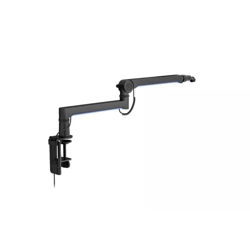 ENDORFY Broadcast Low Profile RGB Boom Arm EY0A010 braço para microfone, suporte de secretária, até 2 kg, preto