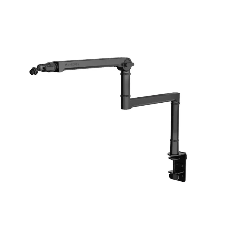 ENDORFY Broadcast Low Profile Boom Arm EY0A009 braço para microfone, suporte de secretária, até 2 kg, preto