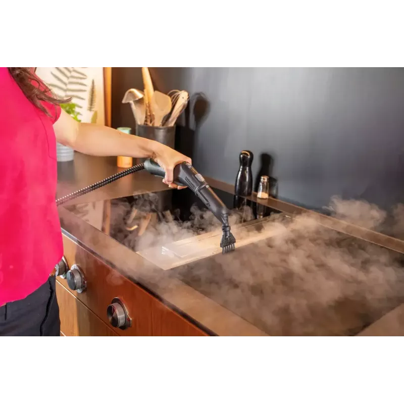 Kärcher SC 4 Deluxe Iron limpador a vapor, 2250 W, branco/preto, com kit de limpeza de pavimentos EasyFix e ferro a vapor