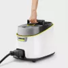 Kärcher SC 4 Deluxe Iron limpador a vapor, 2250 W, branco/preto, com kit de limpeza de pavimentos EasyFix e ferro a vapor