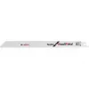 Bosch S 1122 VF Flexible for Wood and Metal lâminas de serra sabre, bimetálicas, 225 mm, 10-14 TPI, 25 un.