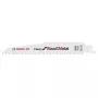 Lâmina de serra sabre Bosch S 610 VF Heavy para madeira e metal 15 cm 5 TPI