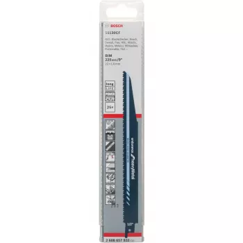 Lâminas de serra sabre Bosch S 1130 CF Endurance para metal 225 mm, 25 unid.