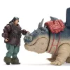 Conjunto de figuras de ação Spinmaster – DreamWorks Dragons: Gronckle & Fishlegs, multicolor, a partir dos 4 anos