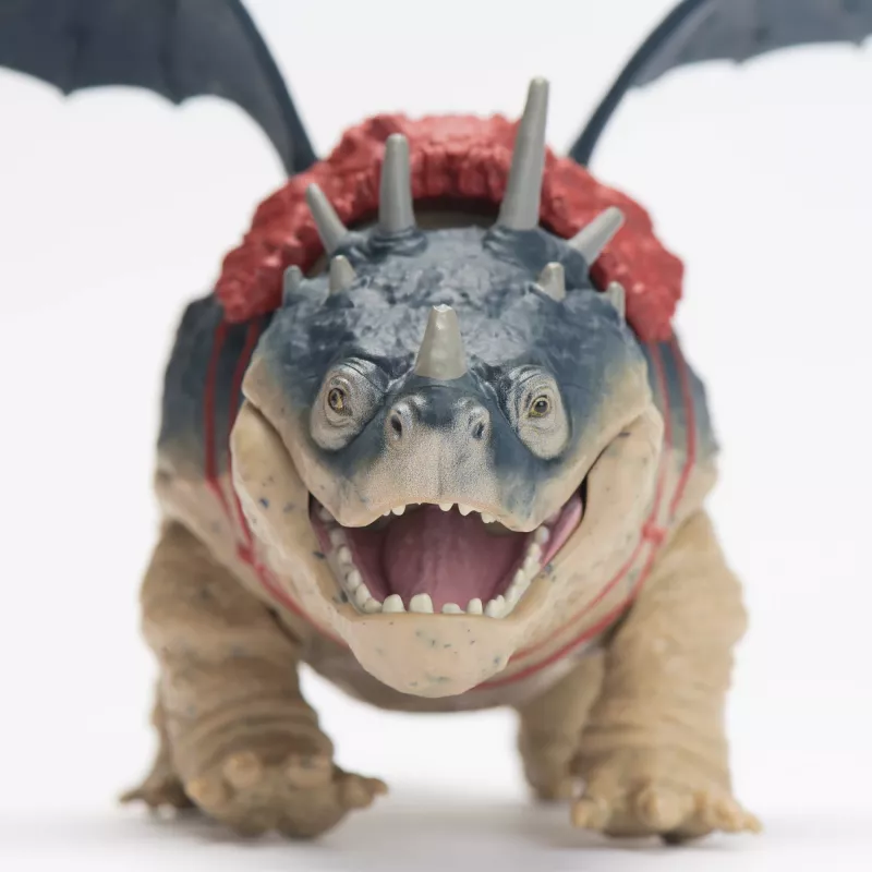 Conjunto de figuras de ação Spinmaster – DreamWorks Dragons: Gronckle & Fishlegs, multicolor, a partir dos 4 anos