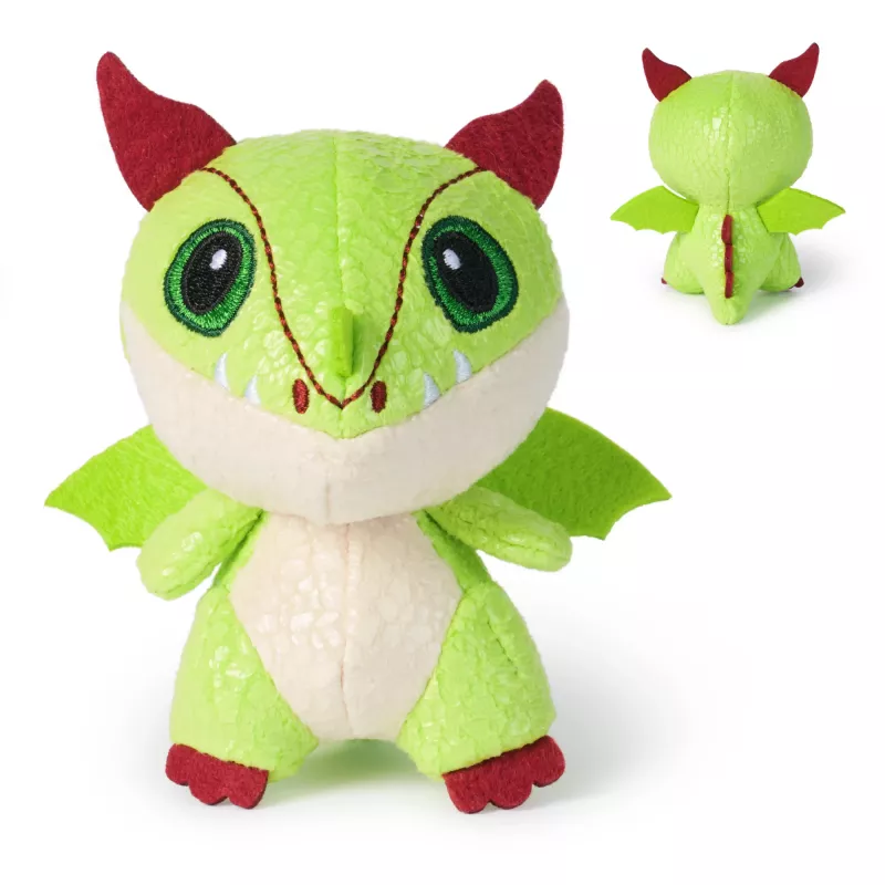 Figura de dragão de peluche colecionável Spin Master How to Train Your Dragon – design totem, figura macia, variantes sortidas