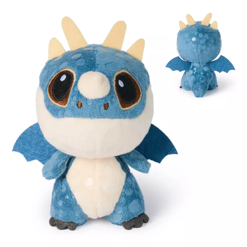 Figura de dragão de peluche colecionável Spin Master How to Train Your Dragon – design totem, figura macia, variantes sortidas