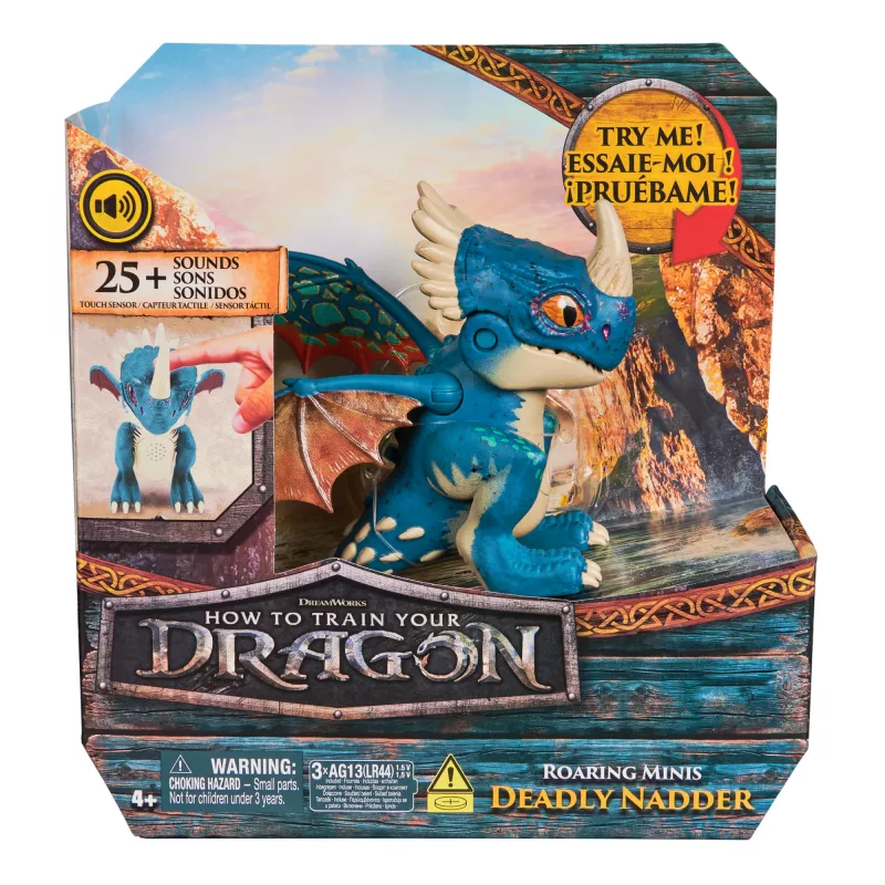 Spin Master Como Treinar o Teu Dragão - Mini dragão interativo Stormfly