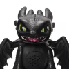 Mini figura interativa Toothless Spinmaster – Como Treinar o Teu Dragão, efeitos sonoros, modelo 6074239