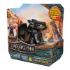 Mini figura interativa Toothless Spinmaster – Como Treinar o Teu Dragão, efeitos sonoros, modelo 6074239