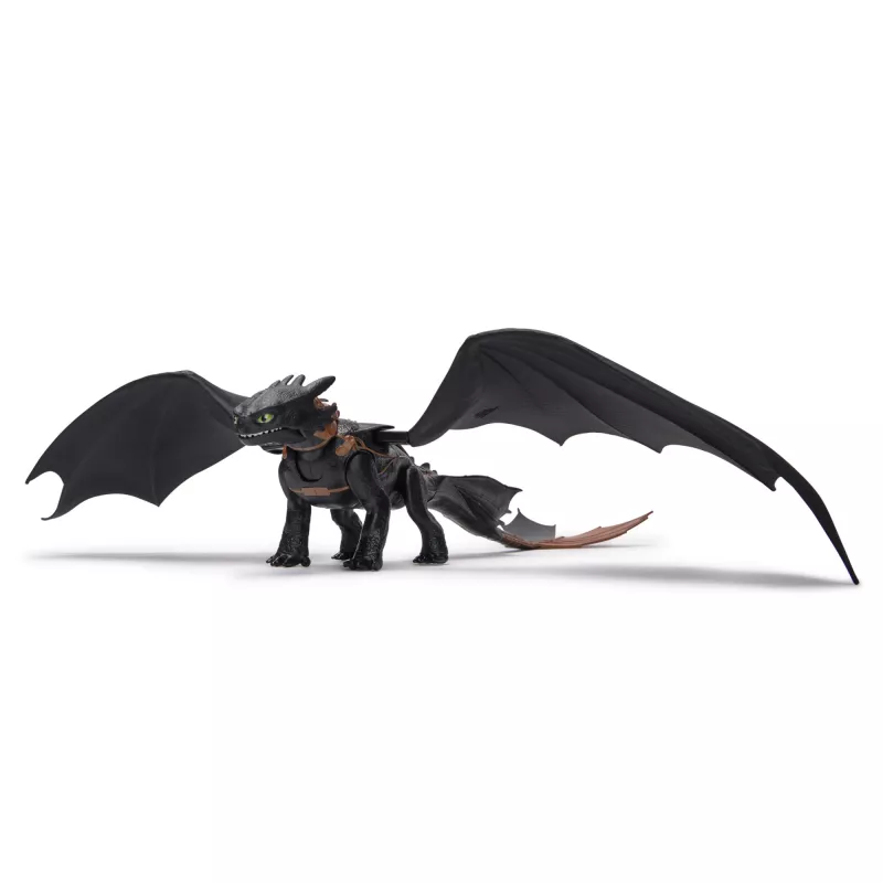Figura de ação Spinmaster Ultimate Plasma Blast Toothless 25 polegadas asas luz e som, a partir dos 4 anos