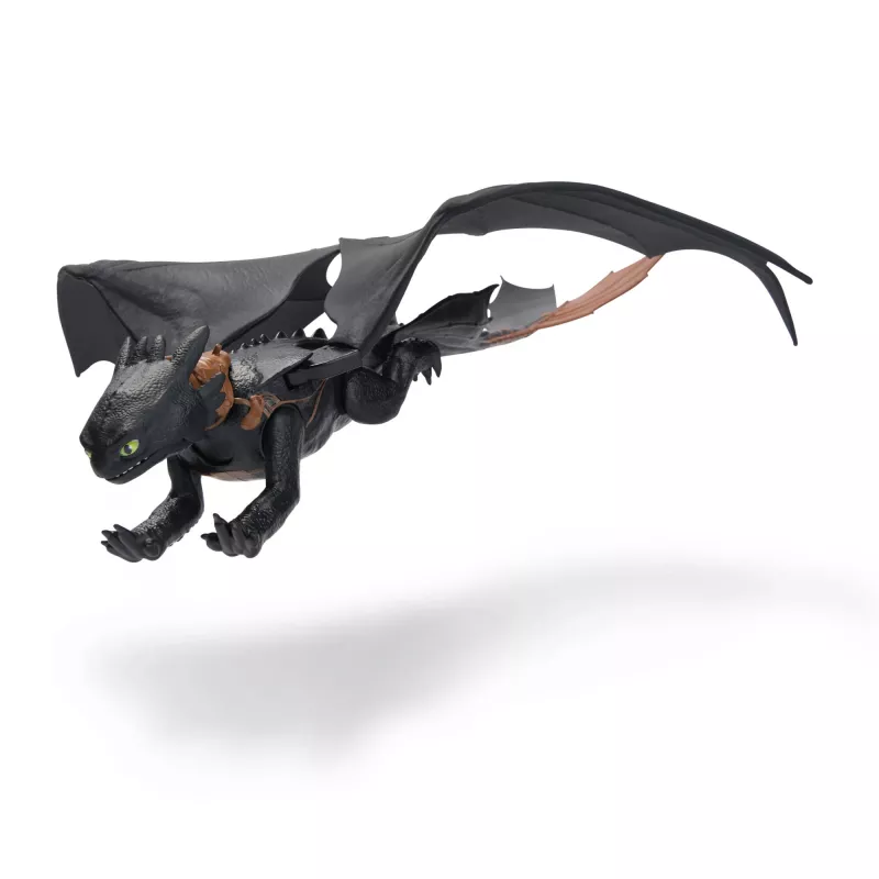 Figura de ação Spinmaster Ultimate Plasma Blast Toothless 25 polegadas asas luz e som, a partir dos 4 anos